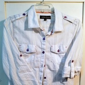 Button down ladies' shirt